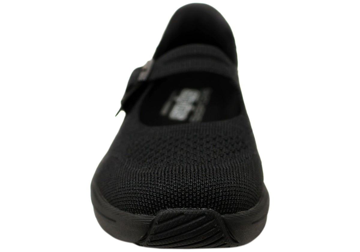 Skechers Womens Slip Ins Max Cushioning Lite Aura Mary Jane Shoes