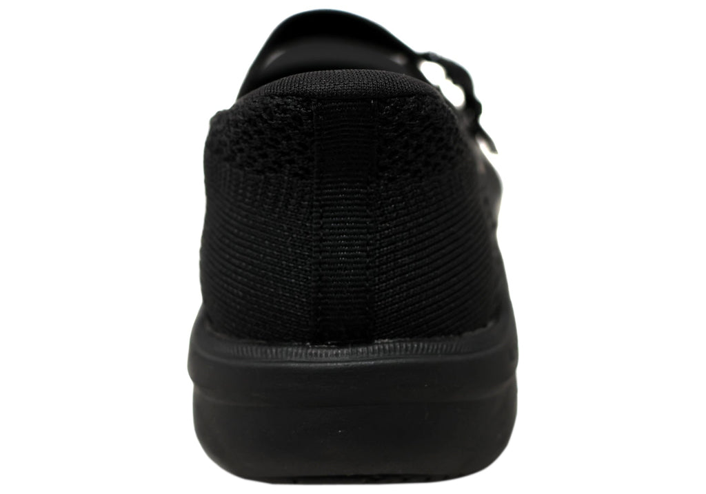 Skechers Womens Slip Ins Max Cushioning Lite Aura Mary Jane Shoes