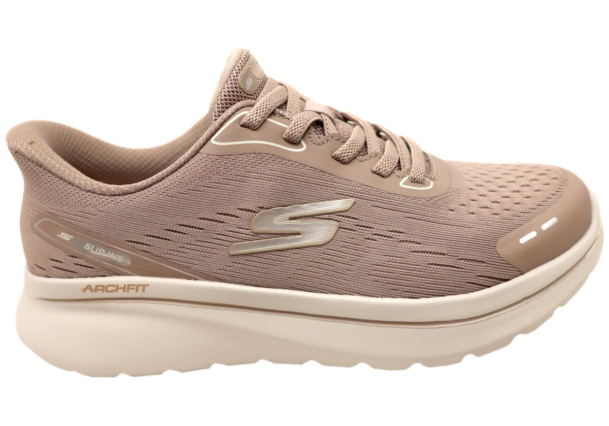 Skechers Womens Go Walk Arch Fit N Joy Comfortable Shoes