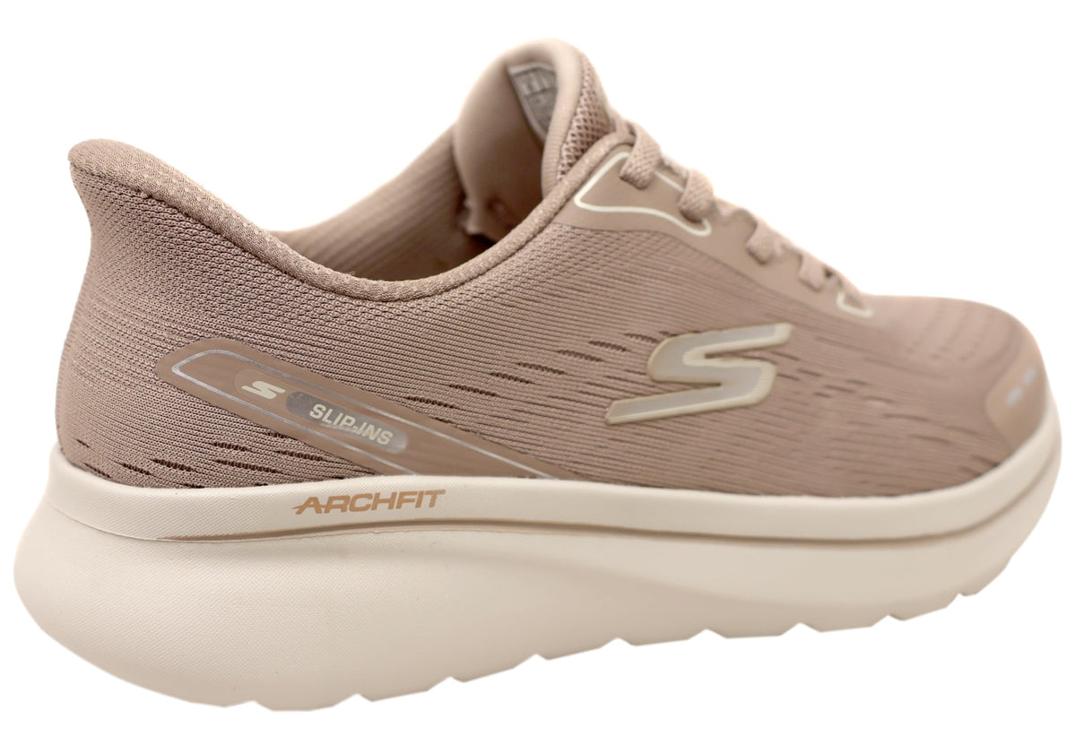 Skechers Womens Go Walk Arch Fit N Joy Comfortable Shoes