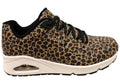 Skechers Womens Uno Kat Neato Comfortable Lace Up Shoes