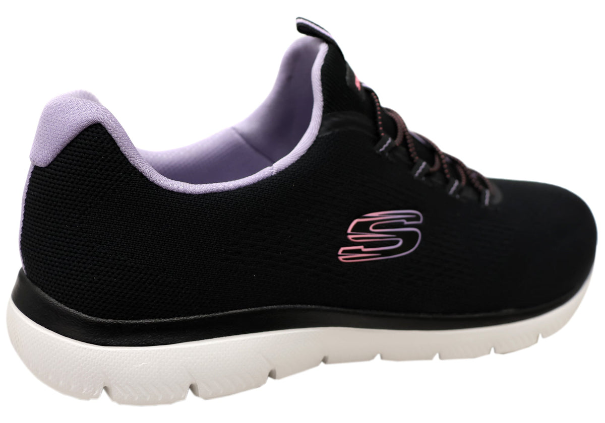 Skechers Womens Radiant Flow Wide Fit Comfortable Slip On Shoes