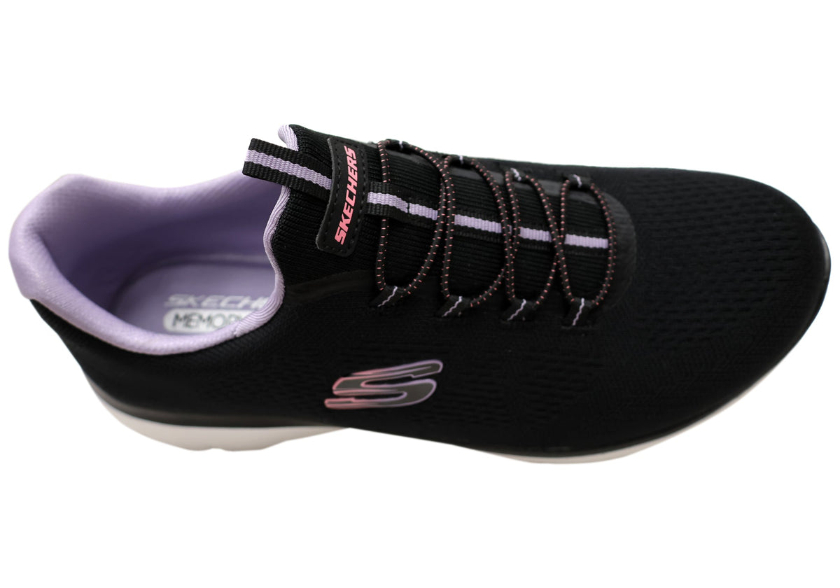 Skechers Womens Radiant Flow Wide Fit Comfortable Slip On Shoes