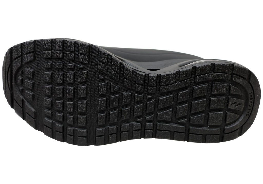 Skechers Womens Slip Ins Uno Glide Step Glide On Air Comfortable Shoes