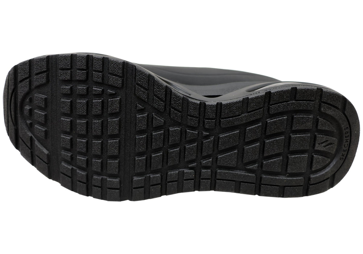 Skechers Womens Slip Ins Uno Glide Step Glide On Air Comfortable Shoes