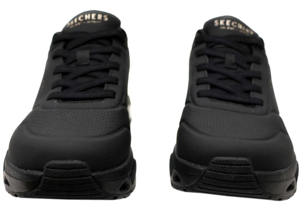 Skechers Womens Slip Ins Uno Glide Step Glide On Air Comfortable Shoes