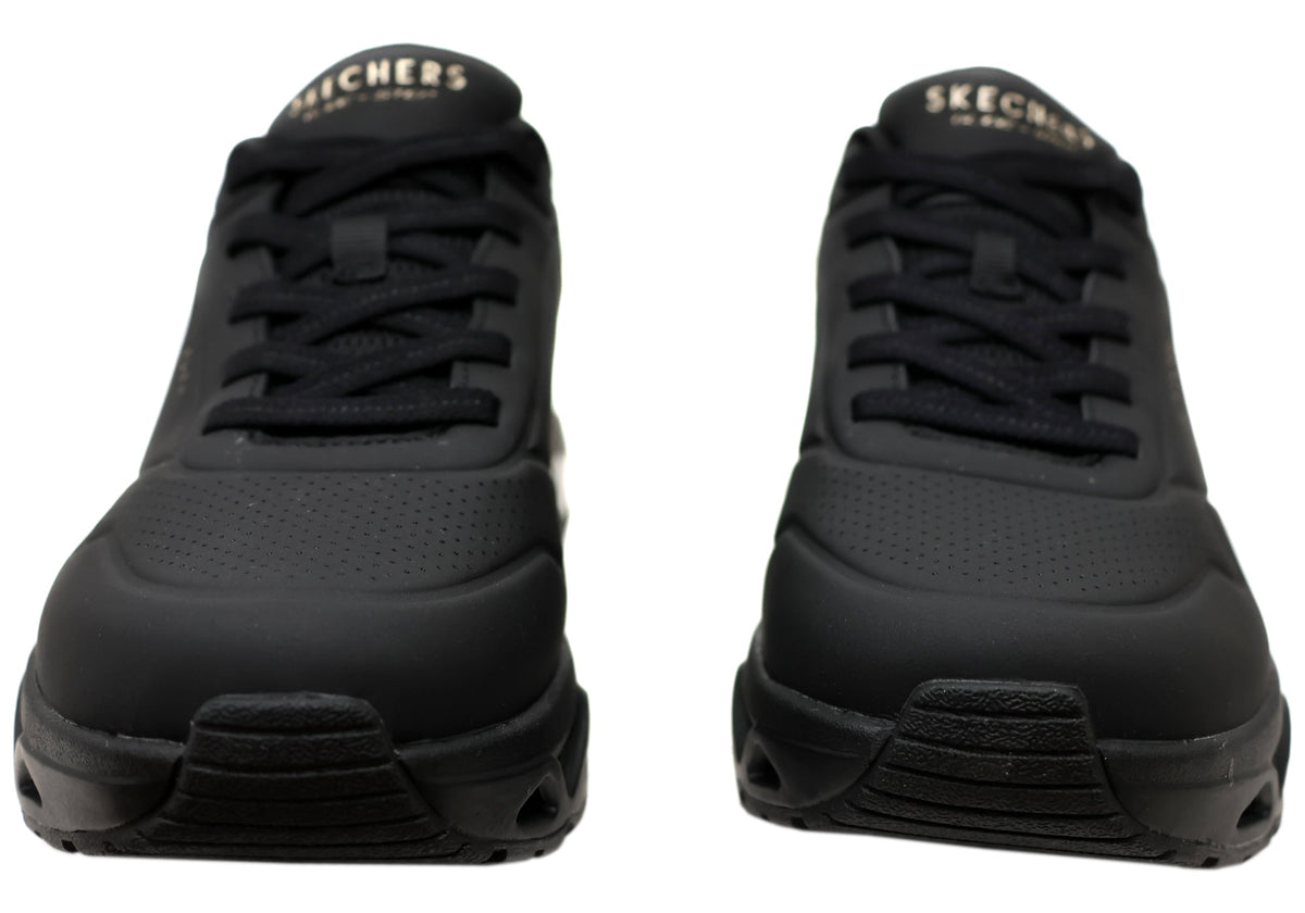 Skechers Womens Slip Ins Uno Glide Step Glide On Air Comfortable Shoes