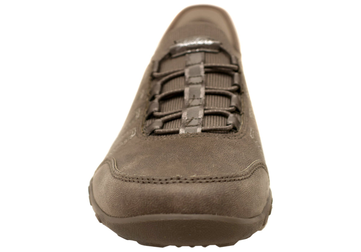 Skechers Womens Slip Ins Breathe Easy Home Body Wide Fit Shoes
