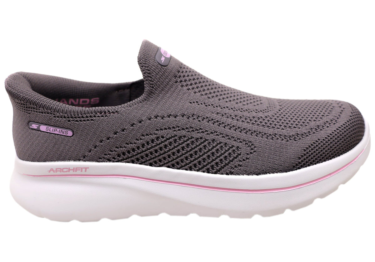 Skechers Womens Go Walk Arch Fit N Joy Comfortable Shoes