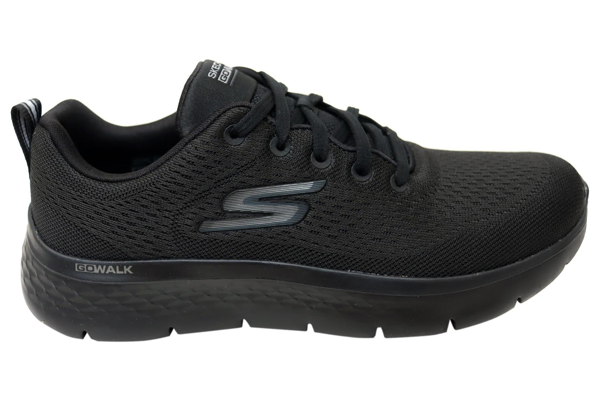 Skechers Womens GO Walk Flex Kali Comfortable Shoes Black Black