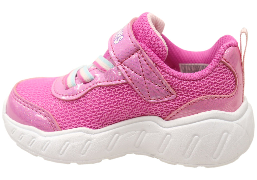 Skechers Kids Infants Girls Play Scene Fun Squad Comfortable Shoes