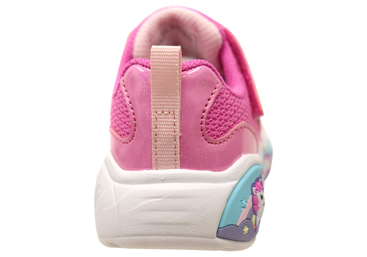 Skechers Kids Infants Girls Play Scene Fun Squad Comfortable Shoes