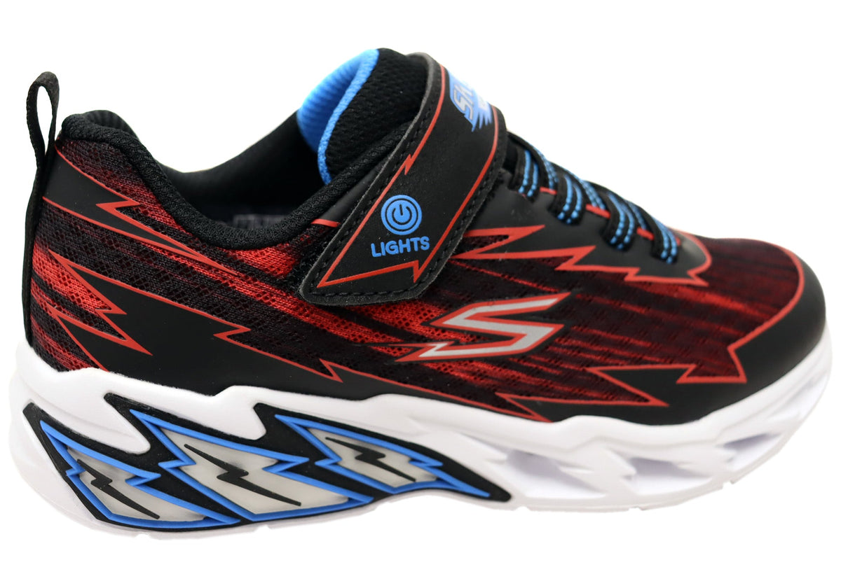 Skechers Kids Boys S Lights Light Storm 2.0 Bolt Brights Shoes