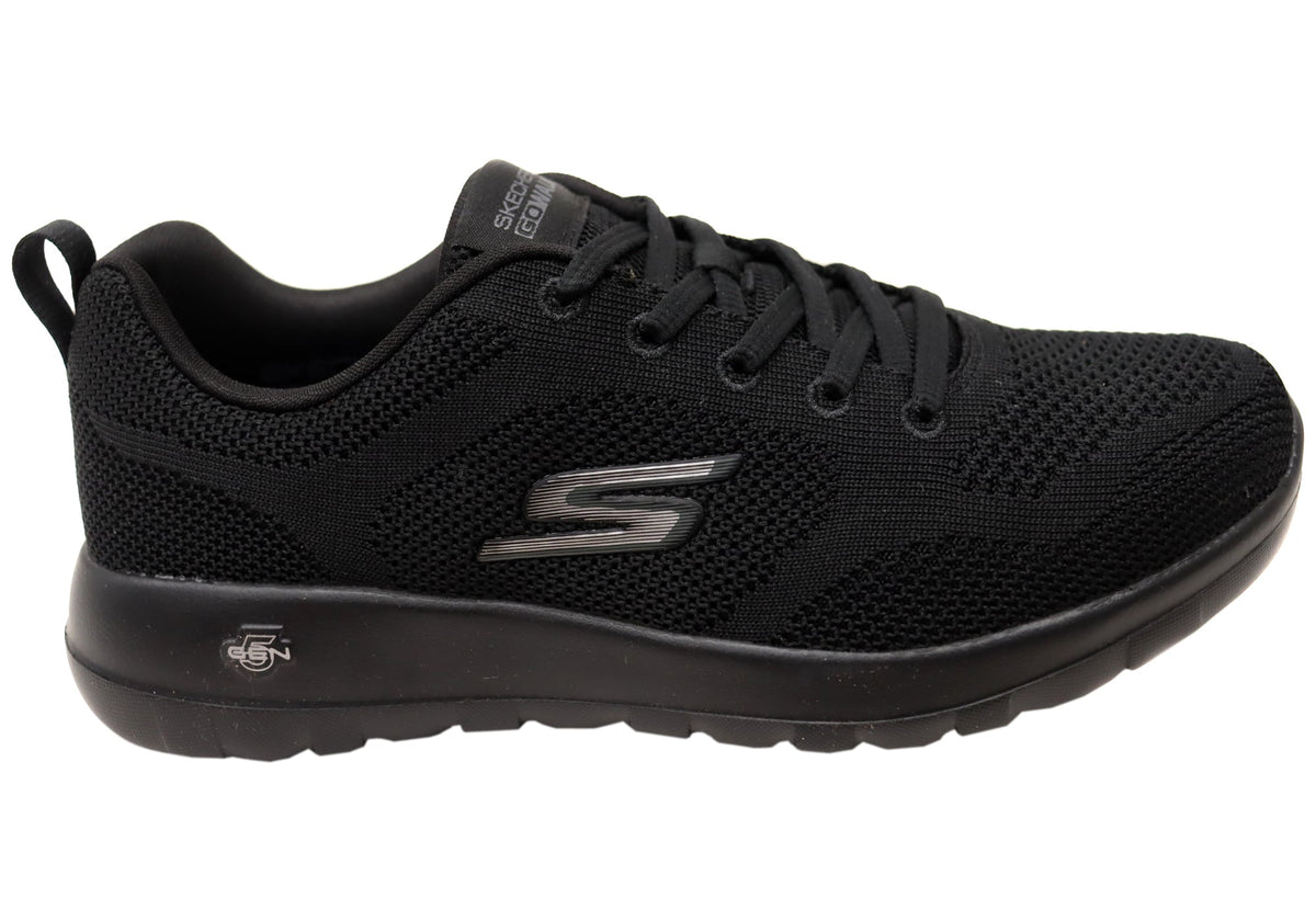 Skechers Womens GO Walk Joy Violet Extra Wide Fit Shoes