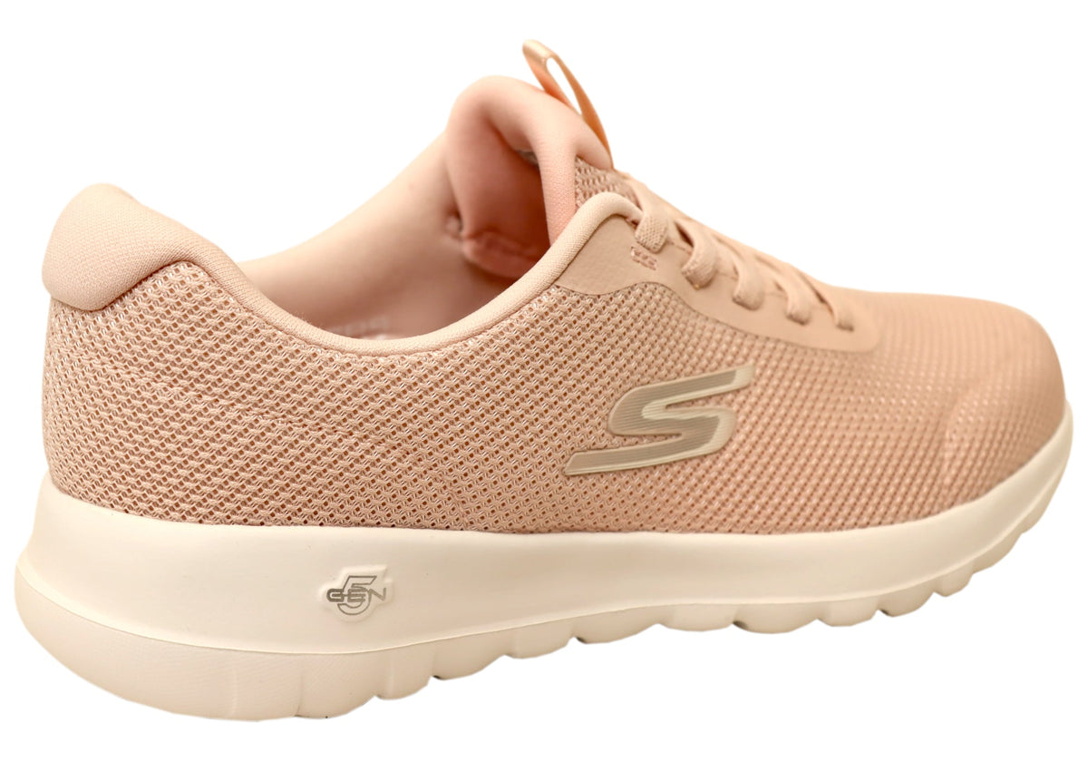 Skechers Womens Go Walk Joy Rina Comfortable Slip On Shoes