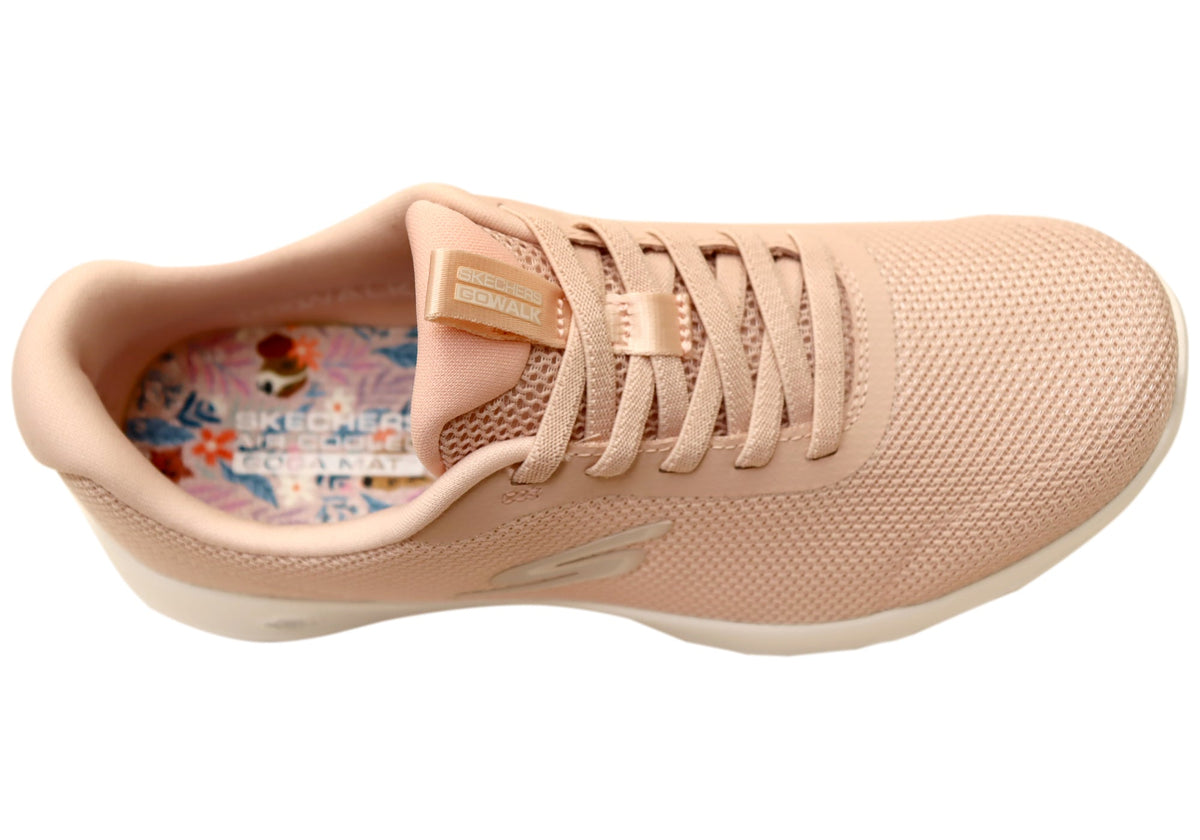 Skechers Womens Go Walk Joy Rina Comfortable Slip On Shoes