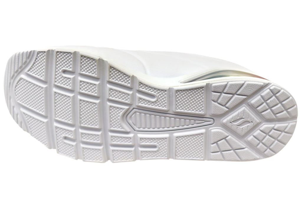 Skechers Womens Uno 2 Floating Love Comfortable Lace Up Shoes