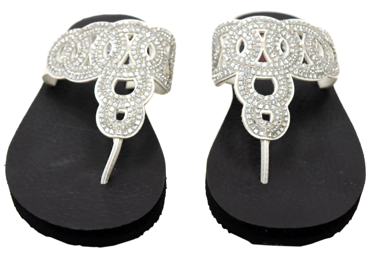 Skechers Womens Meditation Limitless Glamorous Thongs Sandals