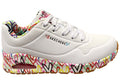 Skechers Womens Skechers x JGoldcrown Uno Loving Love Shoes White