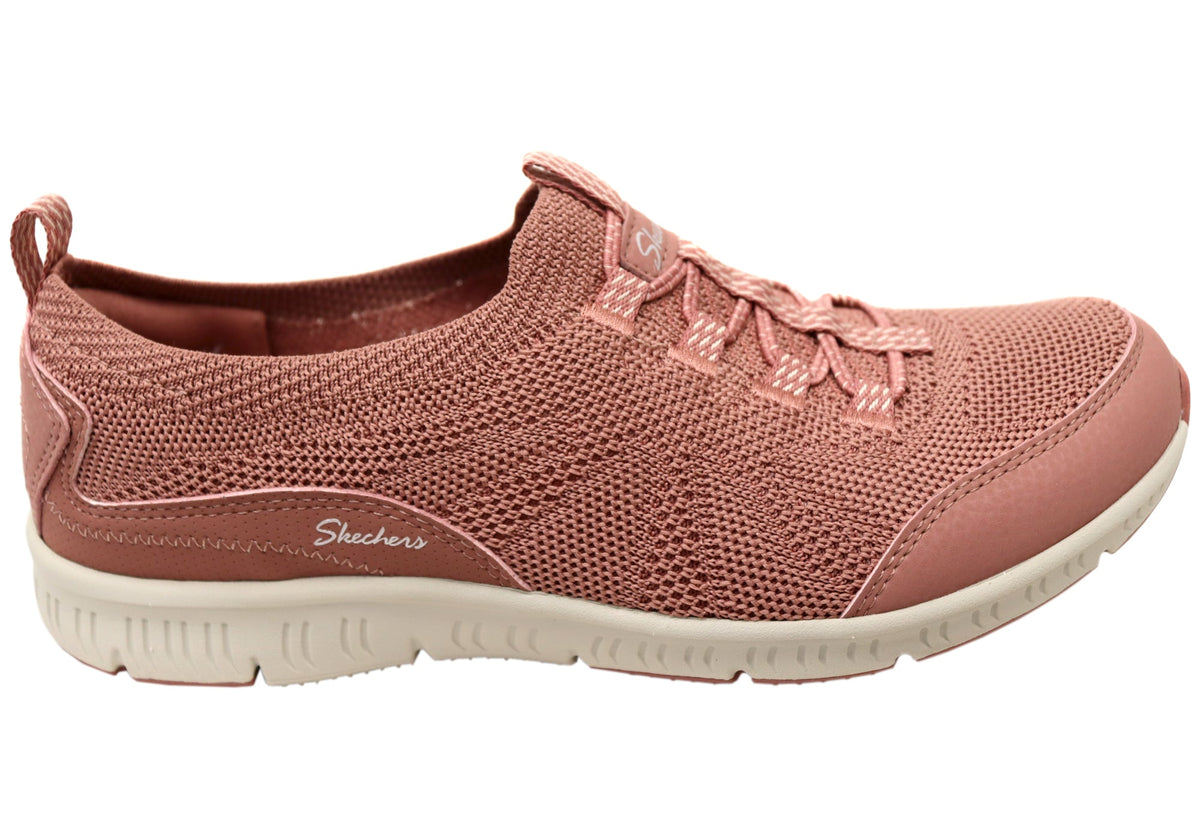 Skechers Womens Be Cool My Goals Comfortable Slip On Shoes