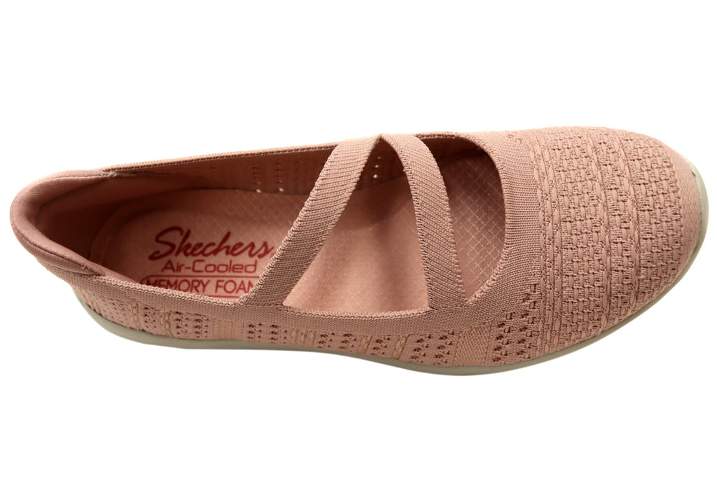 Skechers Womens Arya Blissful Comfortable Mary Jane Shoes