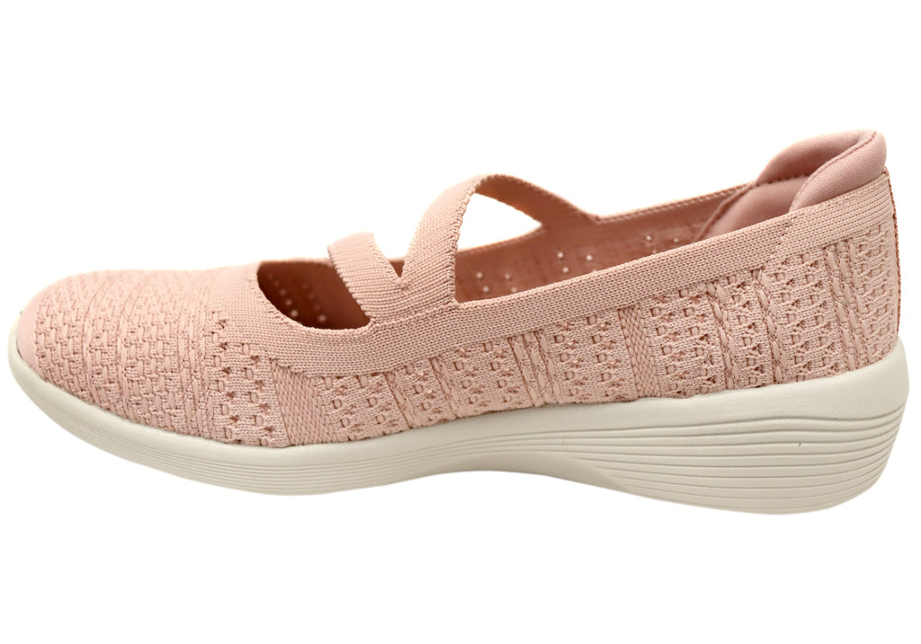 Skechers Womens Arya Blissful Comfortable Mary Jane Shoes