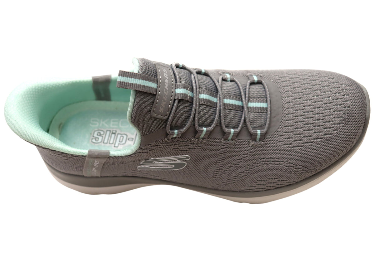 Skechers Womens Slip Ins Summits Dream Chaser Comfortable Shoes