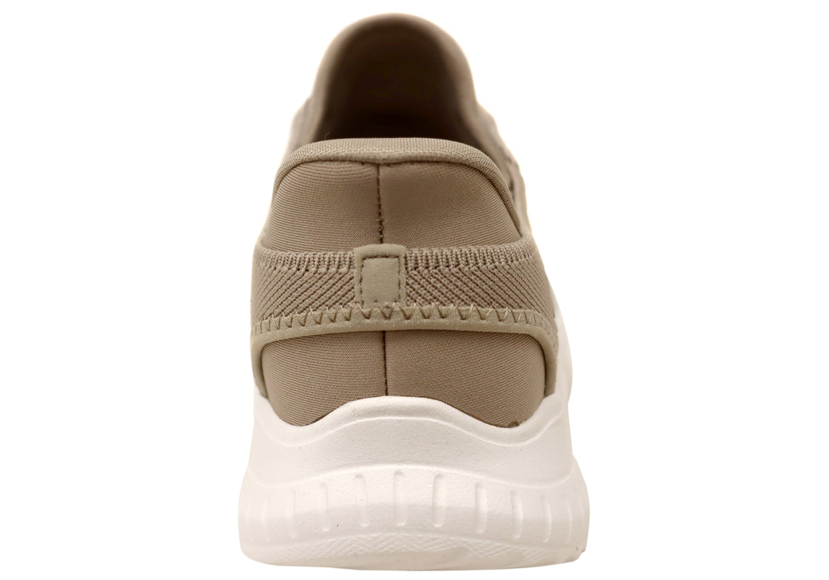 Skechers Womens Slip Ins Bobs Sport Squad Chaos Current Wide Fit Shoes