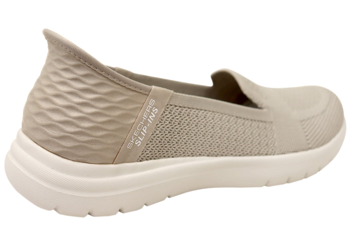 Skechers Womens On The Go Flex Serene Slip Ins Comfortable Shoes