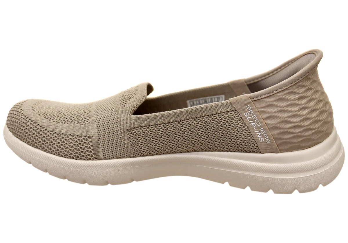 Skechers Womens On The Go Flex Serene Slip Ins Comfortable Shoes