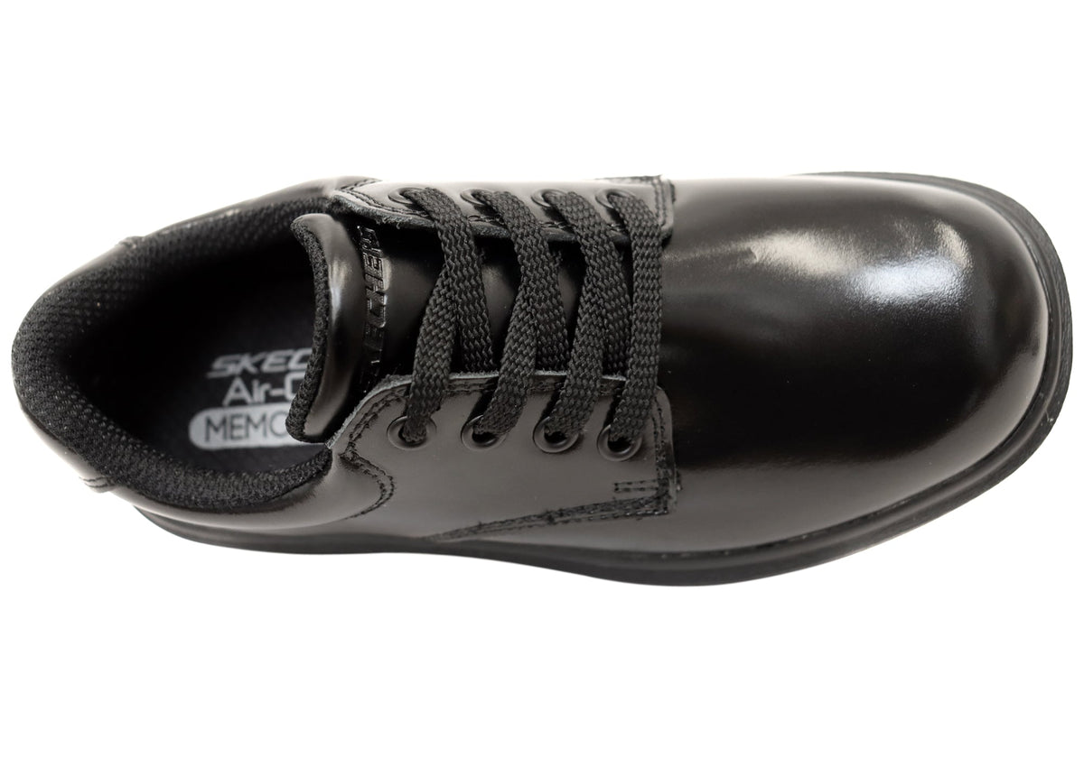 Skechers Unisex Kids Smooth Tracks Comfortable Lace Up School Shoes