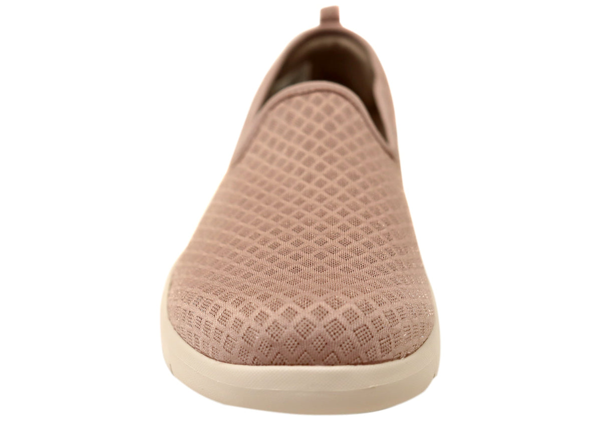 Skechers Womens On The Go Flex Amethyst Comfortable Slip On Shoes
