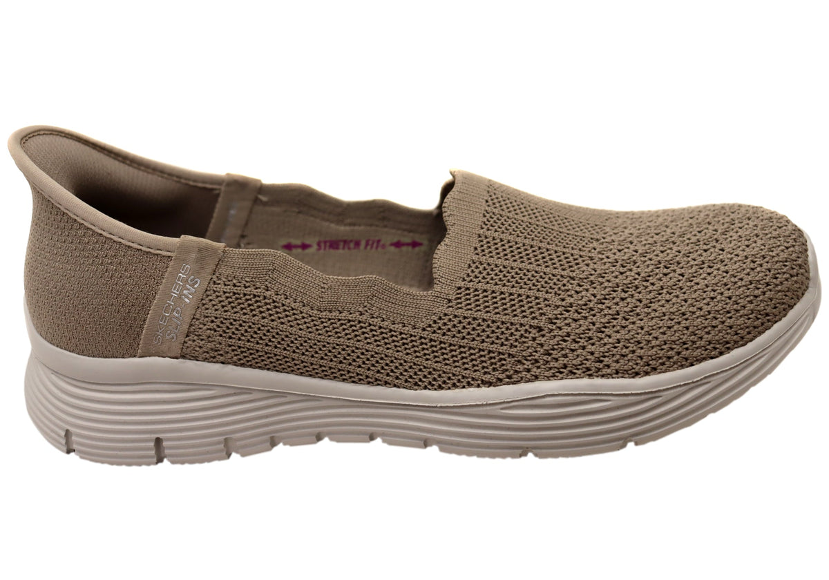 Skechers Womens Seager Believe It Comfortable Shoes