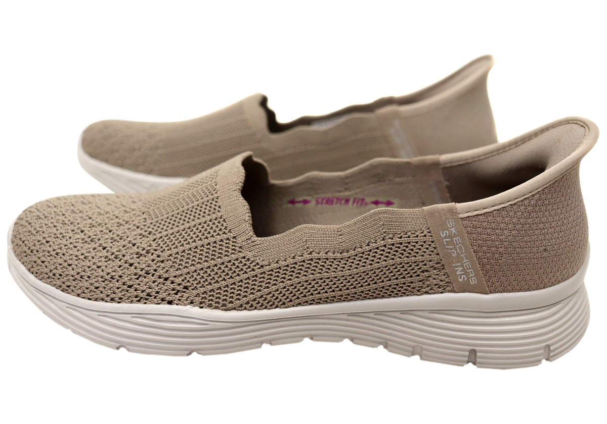 Skechers Womens Seager Believe It Comfortable Shoes