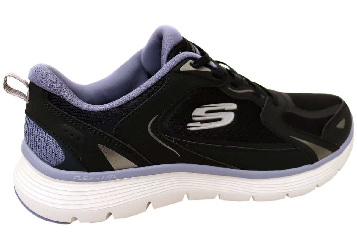 Skechers Womens Flex Appeal 5.0 Retro Rush Lace Up Shoes