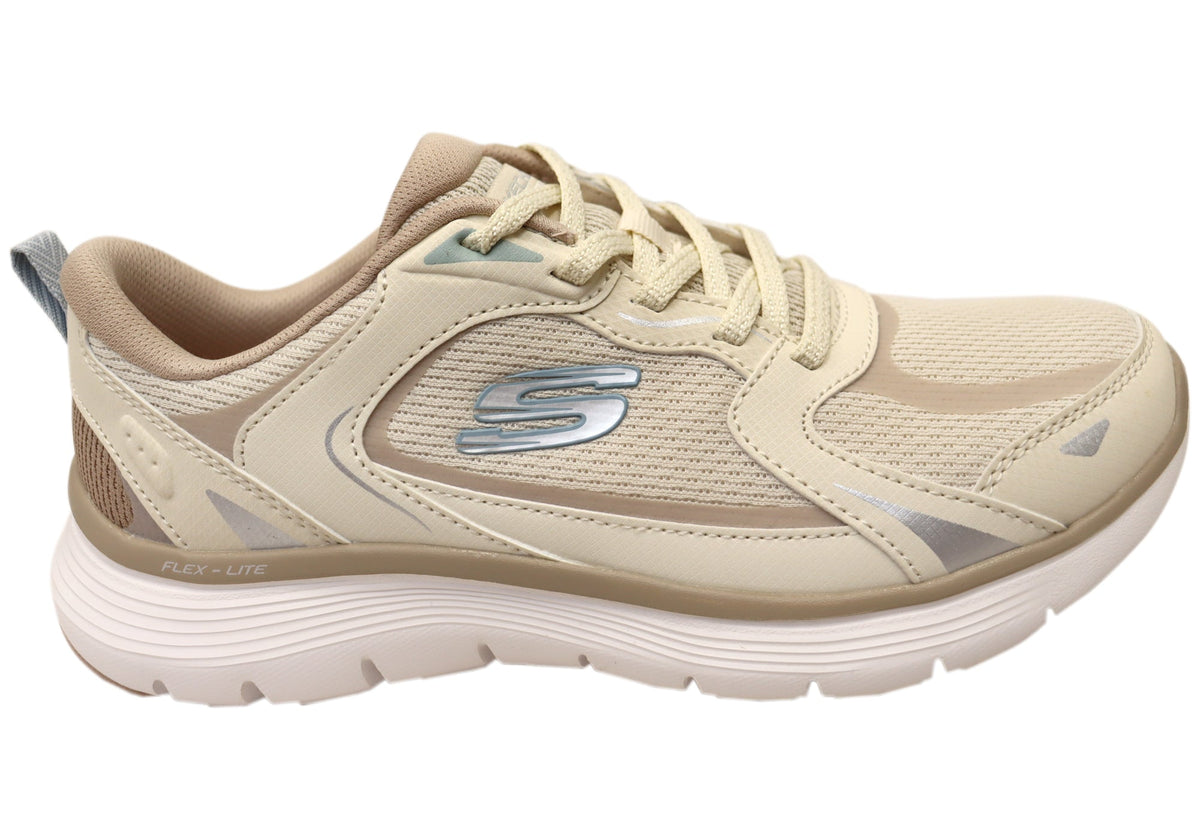 Skechers Womens Flex Appeal 5.0 Retro Rush Lace Up Shoes