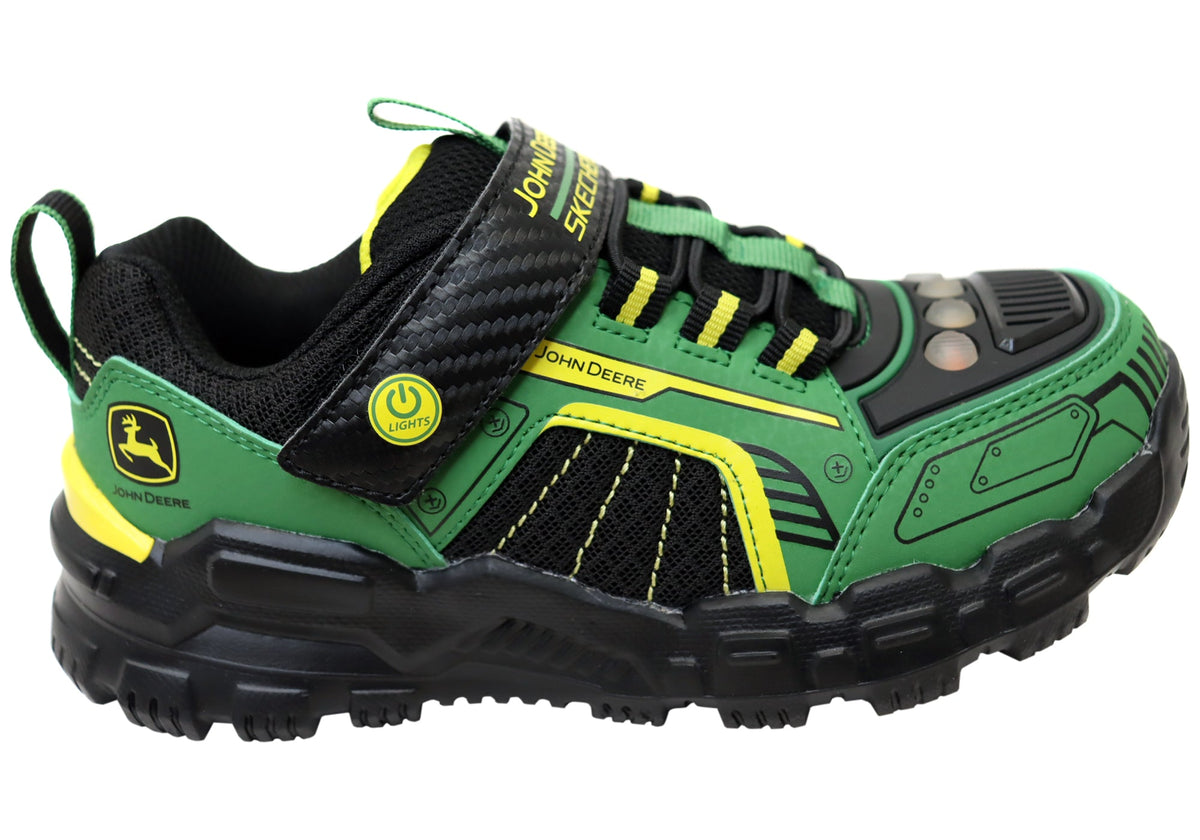 Skechers Kids Boys John Deere Adventure Track Rugged Brights Shoes
