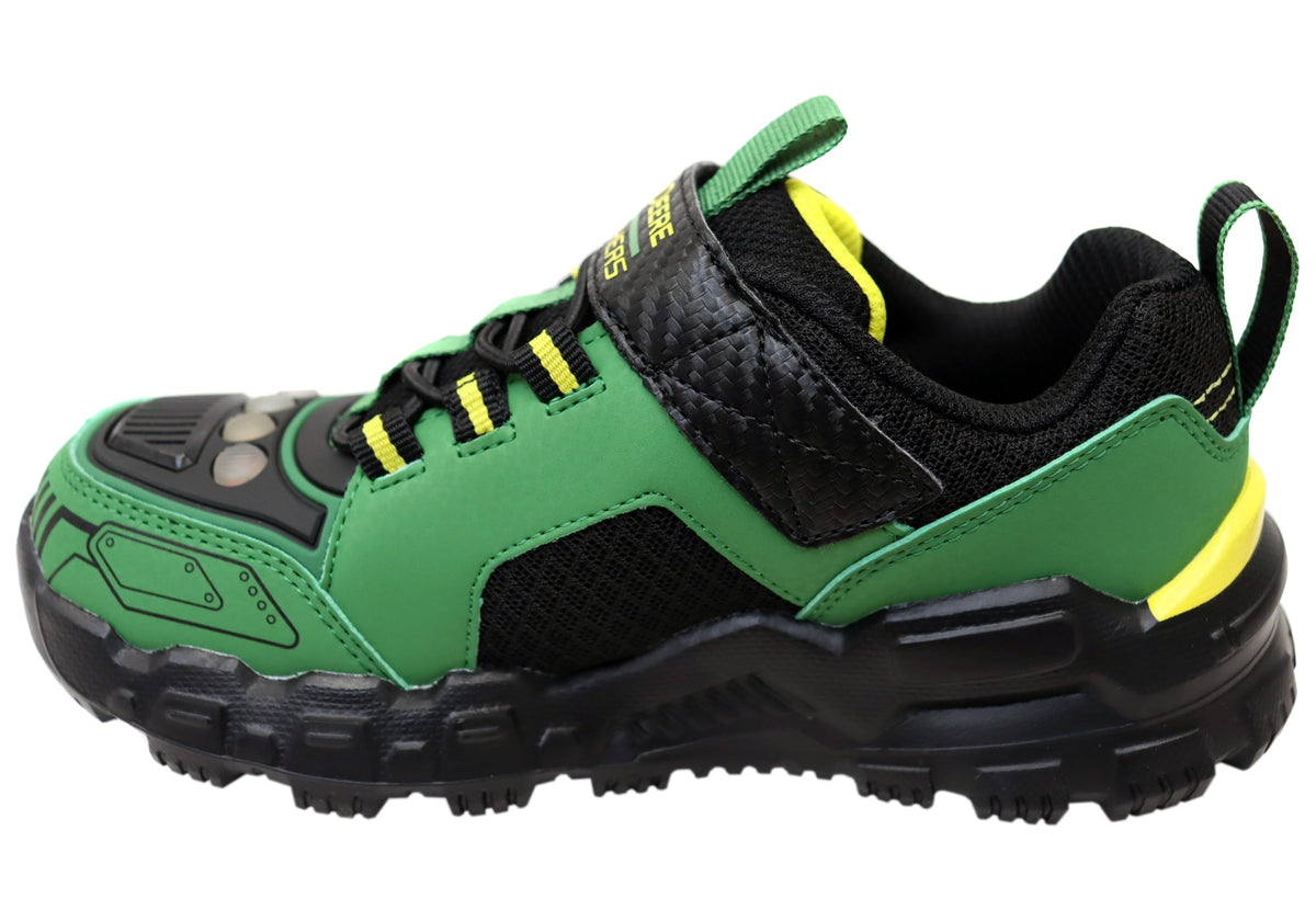 Skechers Kids Boys John Deere Adventure Track Rugged Brights Shoes