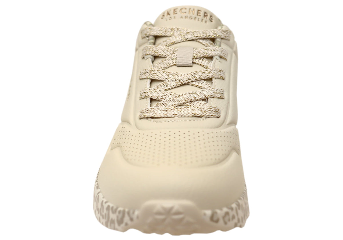 Skechers Womens Uno Lite Subtle Prints Comfortable Shoes