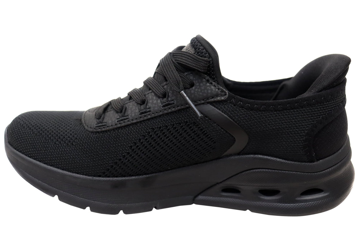 Skechers Womens Bobs Arc Waves 2.0 Now It Comfortable Shoes